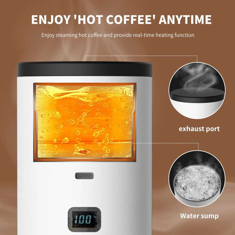 3-in-1 Portable Electric Coffee Maker Capsule Coffee Grinder Travel Coffee Maker with Cordless Heating for Car and Home Camping - AliExpress 6