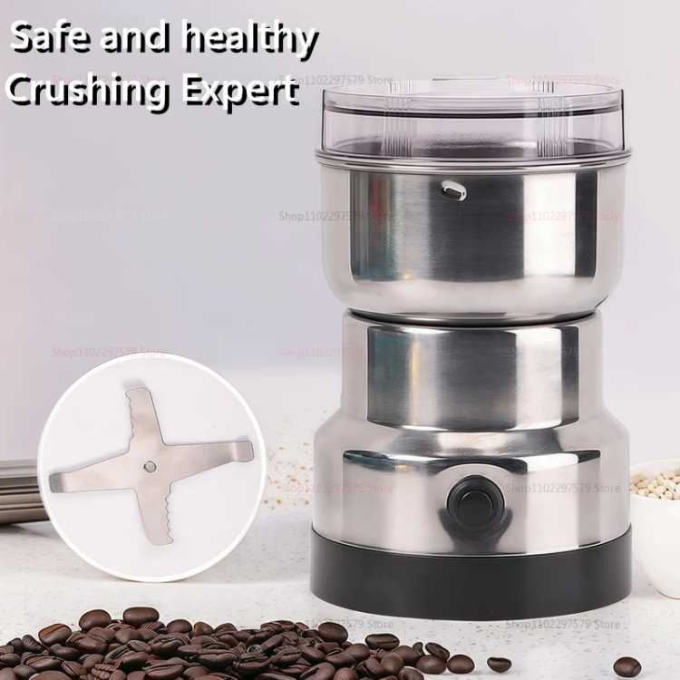 Electric grinder household multi-function grinder grains and grains medicinal materials powdering machine coffee bean grinder - AliExpress 6
