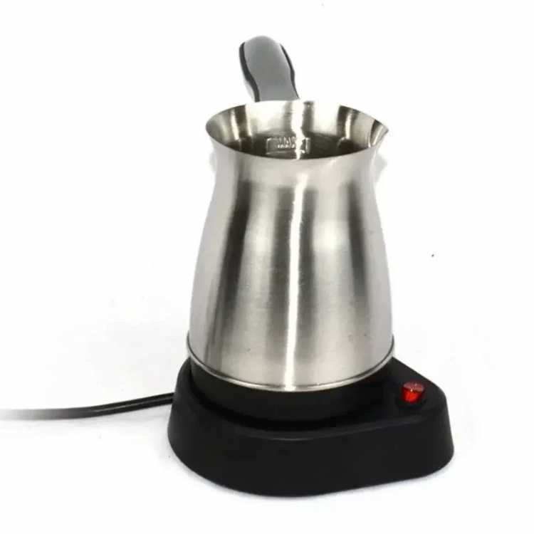 600W Turkish Electric Coffee Maker, 500ml Detached Italian Moka Pot, Stainless Steel Material, Arabic Portable Espresso Machine - AliExpress 6