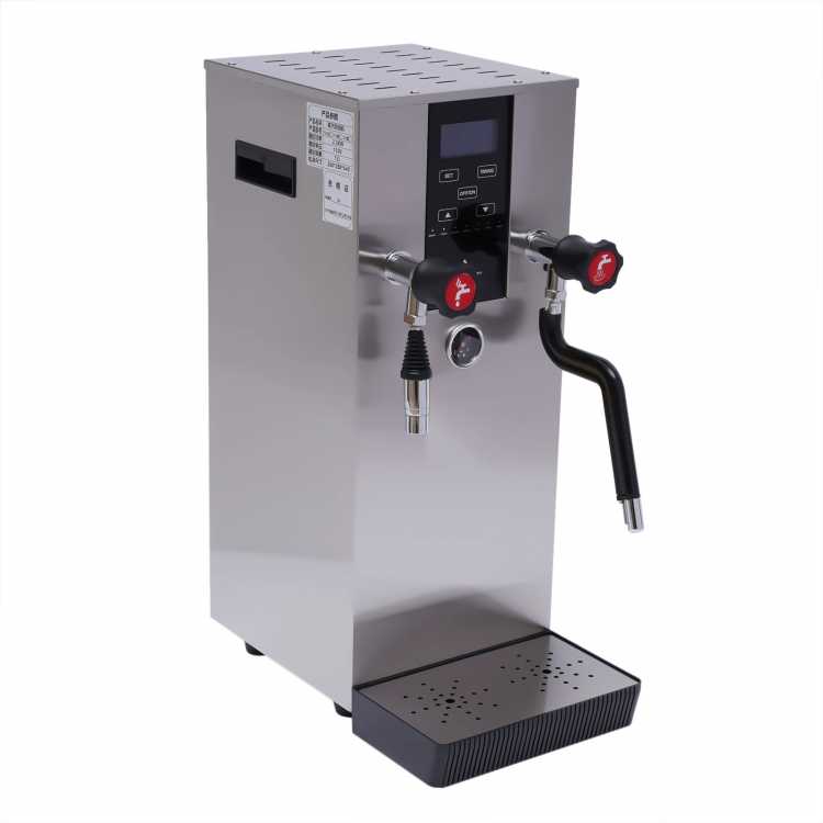 12L 2500W Commercial Stainless Steam Water Boiling Machine Espresso Coffee  Milk - AliExpress 15