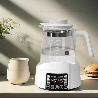 Multifunctional Health Kettle Small Office Home Use Tea Pot Electric Heating Constant Temperature Boiling Water Pot Herbal Tea - AliExpress 15