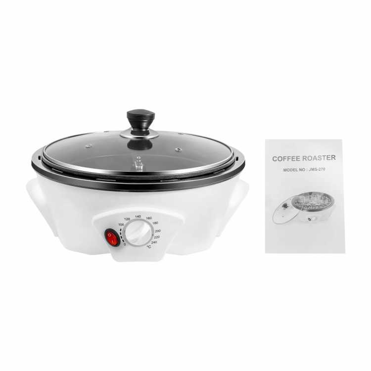 Coffee Bean Baking Machine 110v 800w Electric Roaster Household Coffee Bean Roasting Baking Machine Coffee Roasting Tool White - AliExpress 15