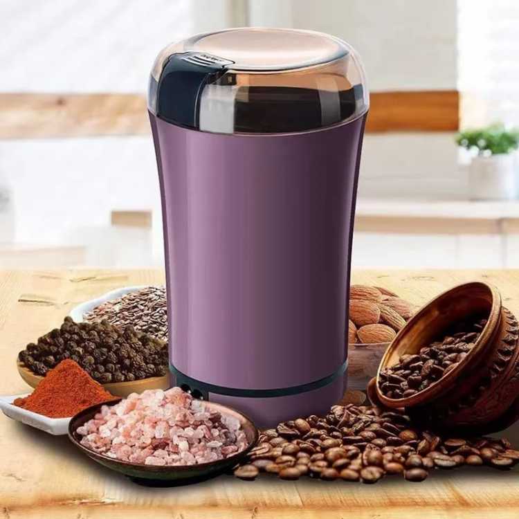 Coffee Bean Grinder Electric Small Automatic PoWdering Machine Grain Grinder Powdering Artifact Ultra-Fine Grinding Crusher - AliExpress 6