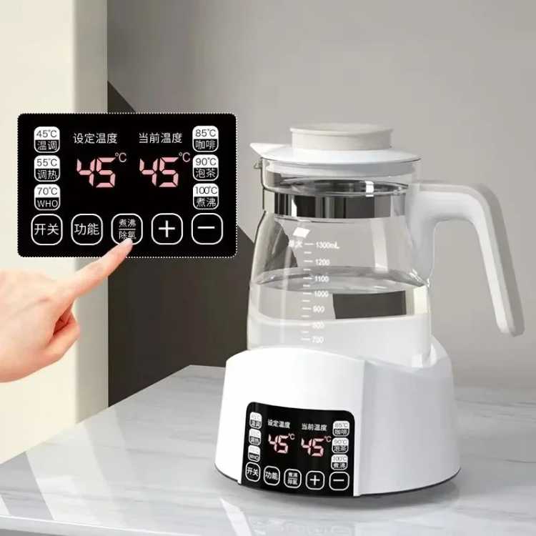 Multifunctional Health Kettle Small Office Home Use Tea Pot Electric Heating Constant Temperature Boiling Water Pot Herbal Tea - AliExpress 15