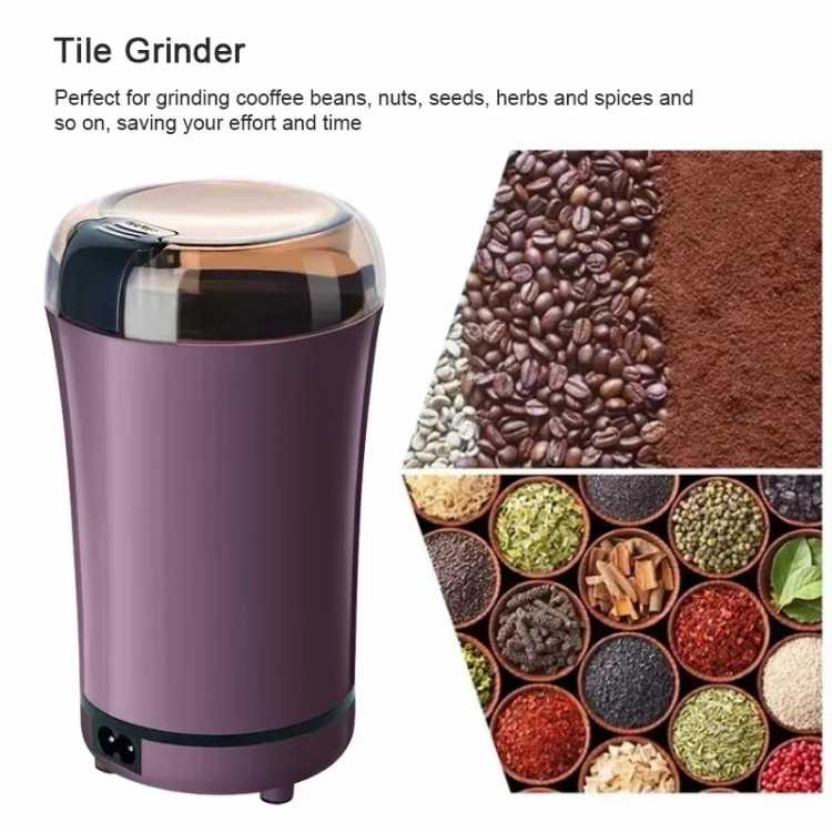 Coffee Bean Grinder Electric Small Automatic PoWdering Machine Grain Grinder Powdering Artifact Ultra-Fine Grinding Crusher - AliExpress 6