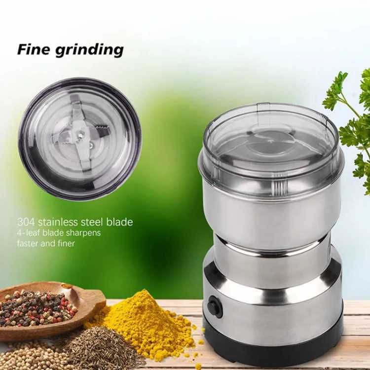 Electric grinder household multi-function grinder grains and grains medicinal materials powdering machine coffee bean grinder - AliExpress 6