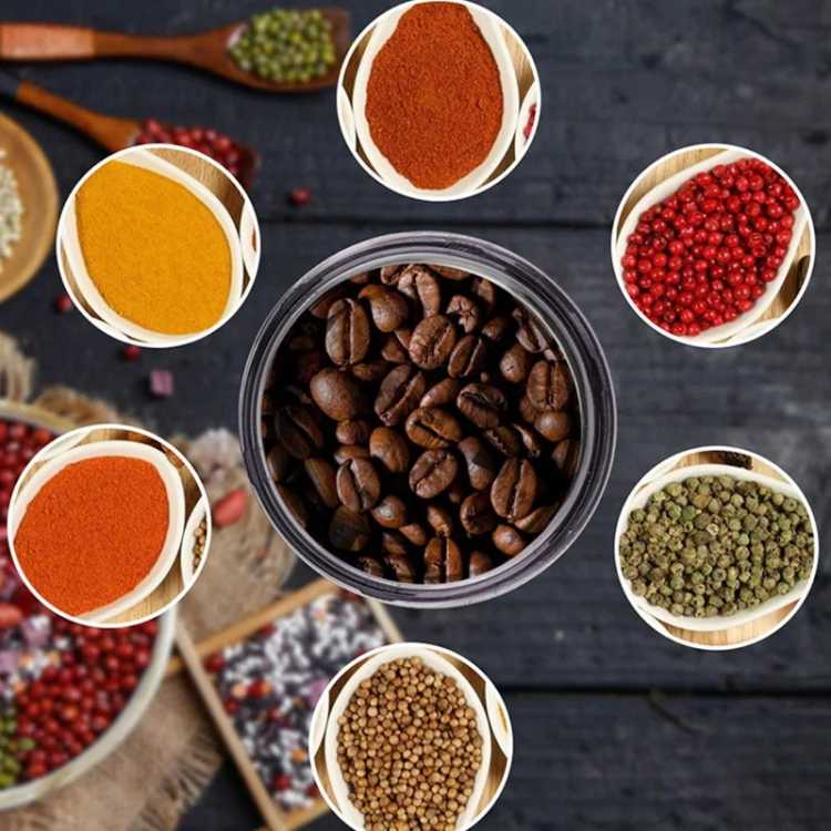 Electric grinder household multi-function grinder grains and grains medicinal materials powdering machine coffee bean grinder - AliExpress 6