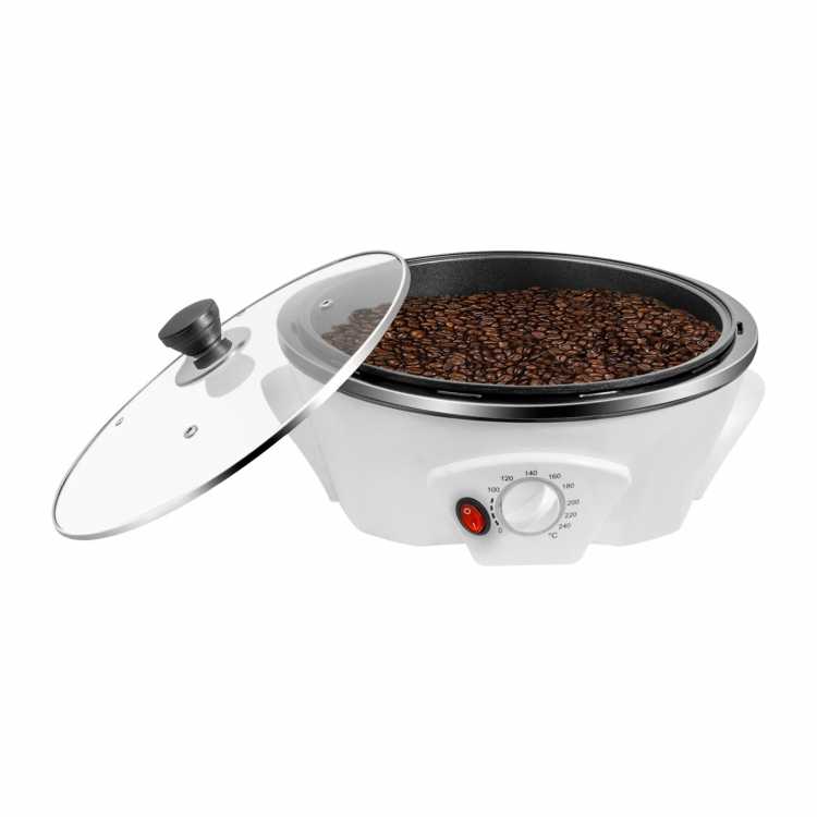 Coffee Bean Baking Machine 110v 800w Electric Roaster Household Coffee Bean Roasting Baking Machine Coffee Roasting Tool White - AliExpress 15